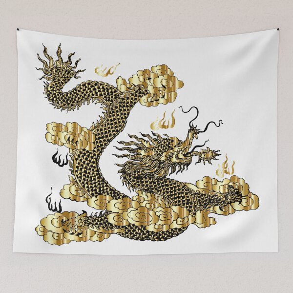 Item preview, A Dragon-gold designed and sold by TwistedHareCo.