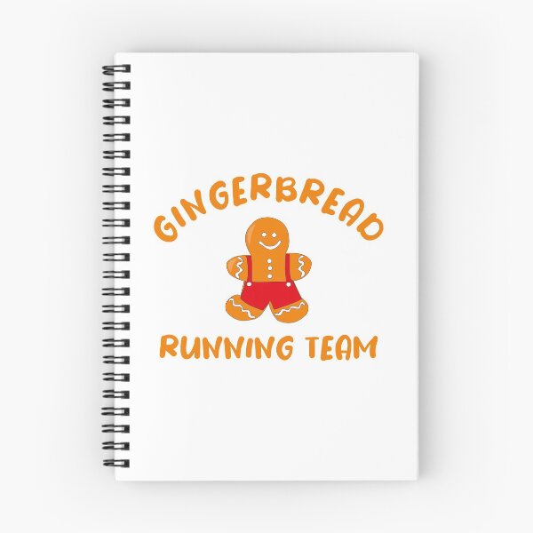Item preview, Gingerbread Running Team - Funny Cute Gingerbread designed and sold by Seth's Tees.