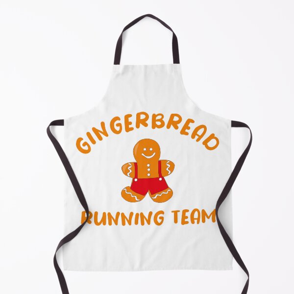 Item preview, Gingerbread Running Team - Funny Cute Gingerbread designed and sold by Seth's Tees.