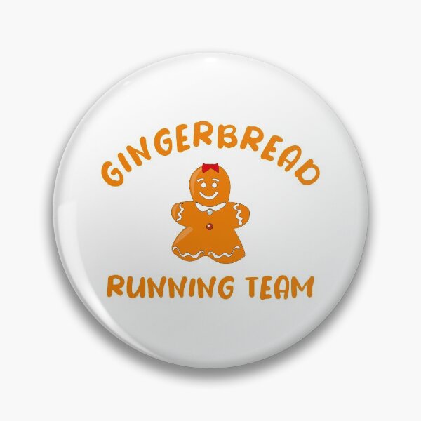 Item preview, Gingerbread Running Team - Funny Cute Gingerbread designed and sold by Seth's Tees.