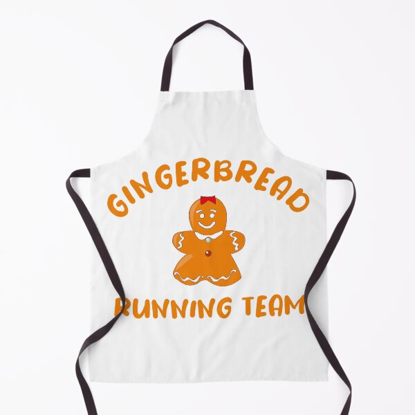 Item preview, Gingerbread Running Team - Funny Cute Gingerbread designed and sold by Seth's Tees.