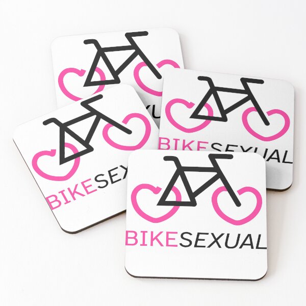 Item preview, BIKESEXUAL heart shape design designed and sold by kanugi.