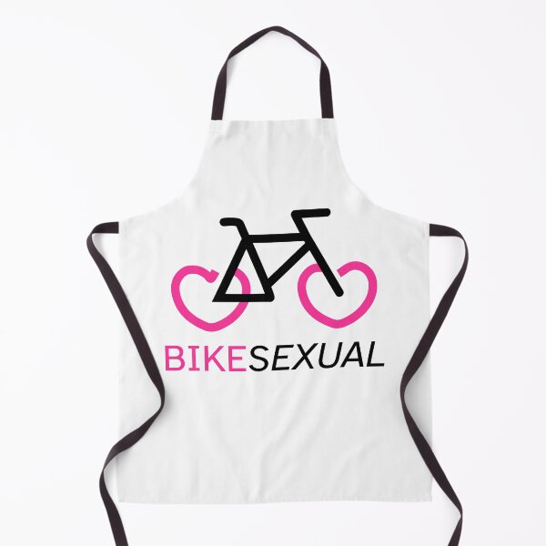 Item preview, BIKESEXUAL heart shape design designed and sold by kanugi.