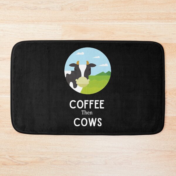 Item preview, Coffee then Cows designed and sold by Lorie Data.