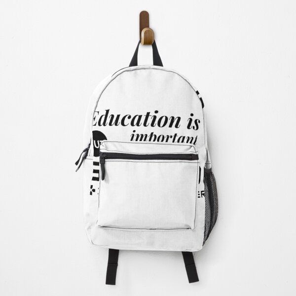 Item preview, education is important but gaming is importanter designed and sold by Missadesign.