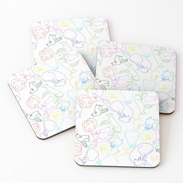 Item preview, The Many Poses of Greyhounds designed and sold by Echoline.