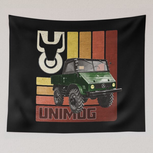 Item preview, Unimog Retro (on black) designed and sold by Groenendijk.