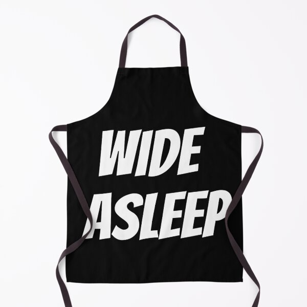 Item preview, Wide Asleep. Text only design. White capitals. designed and sold by JellyBeenzz.