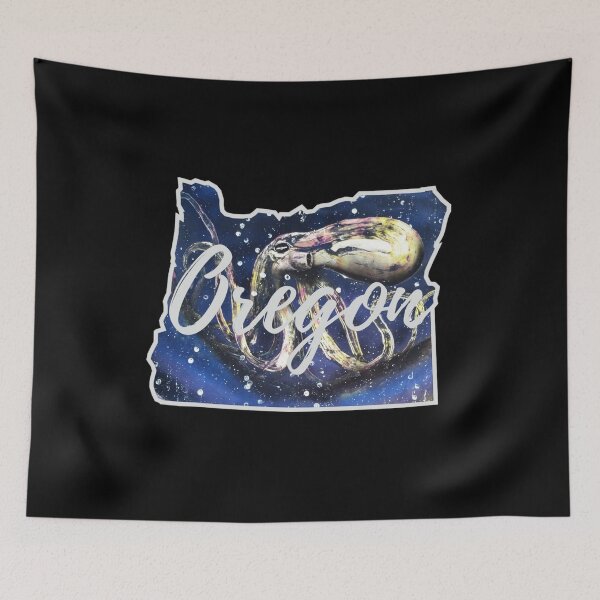 Item preview, Oregon Octopus  designed and sold by ArtRoomOregon.