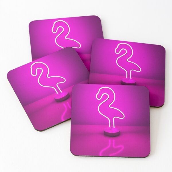 Item preview, neon flamingo designed and sold by jennars.