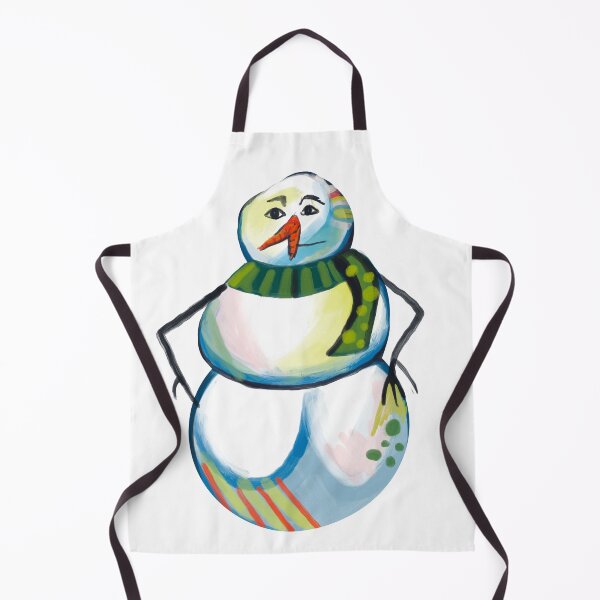 Item preview, Cubist Style Snowman designed and sold by Katie Morris Art.