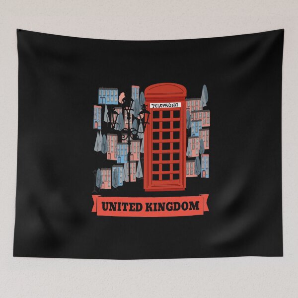 Item preview, United Kingdom Essential Classic Sticker And Shirt Design designed and sold by Glike.
