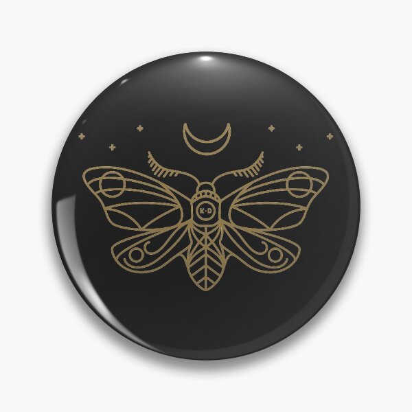 Item preview, KD Moon Moth Gold designed and sold by Karri Denise.