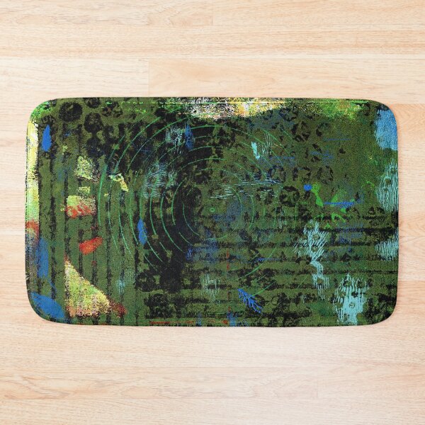 Item preview, "Grunge Offload #1" Gel Print Painting designed and sold by peonypours.