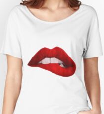 Biting Lips Women's Relaxed Fit T-Shirt
