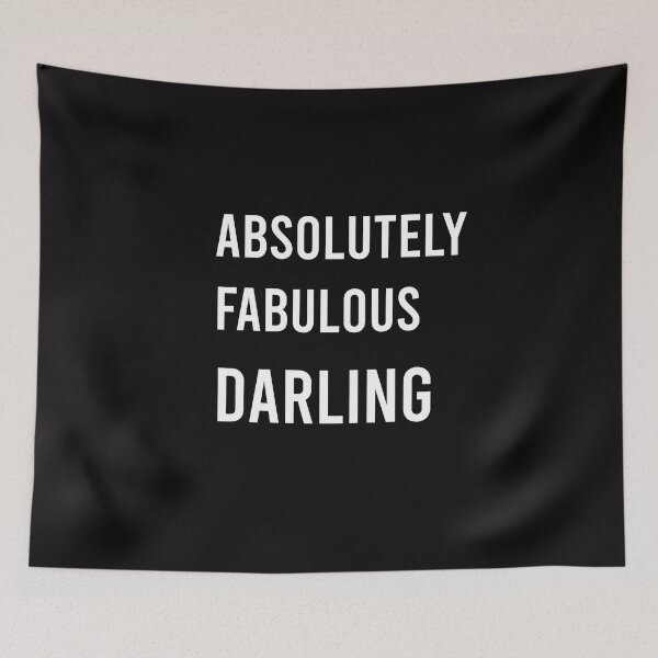 Item preview, Black Absolutely Fabulous Darling designed and sold by DamaliePierre.