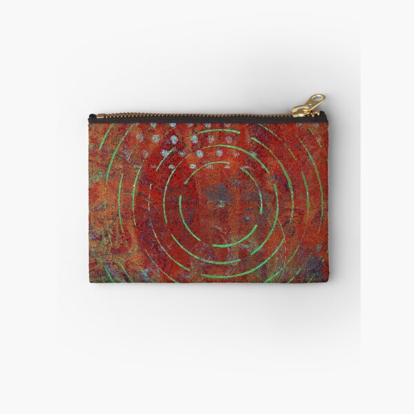 Item preview, "Grunge Offload #2" Gel Print Painting designed and sold by peonypours.