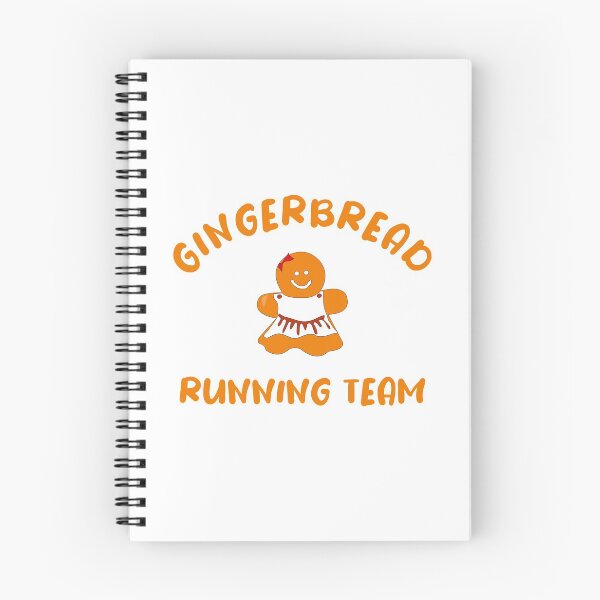 Item preview, Gingerbread Running Team - Funny Cute Gingerbread designed and sold by Seth's Tees.