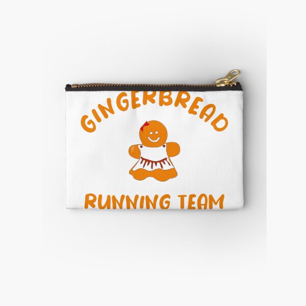 Item preview, Gingerbread Running Team - Funny Cute Gingerbread designed and sold by Seth's Tees.