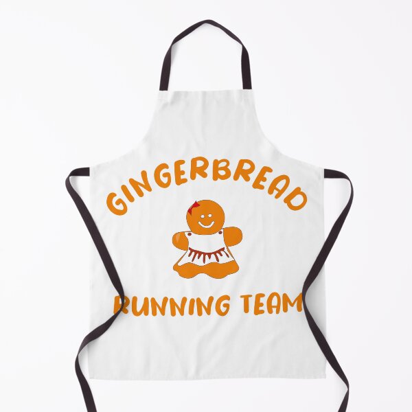 Item preview, Gingerbread Running Team - Funny Cute Gingerbread designed and sold by Seth's Tees.