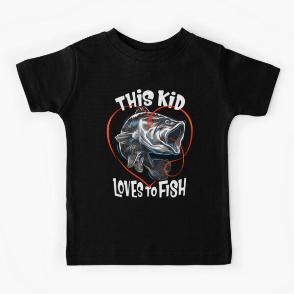 Fishing Kids T-Shirts for Sale