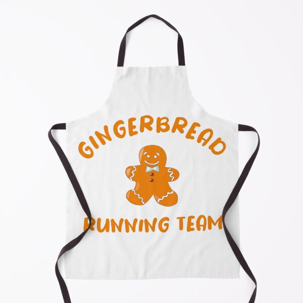 Item preview, Gingerbread Running Team - Funny Cute Gingerbread designed and sold by Seth's Tees.