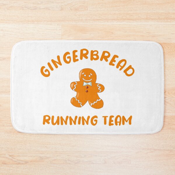 Item preview, Gingerbread Running Team - Funny Cute Gingerbread designed and sold by Seth's Tees.