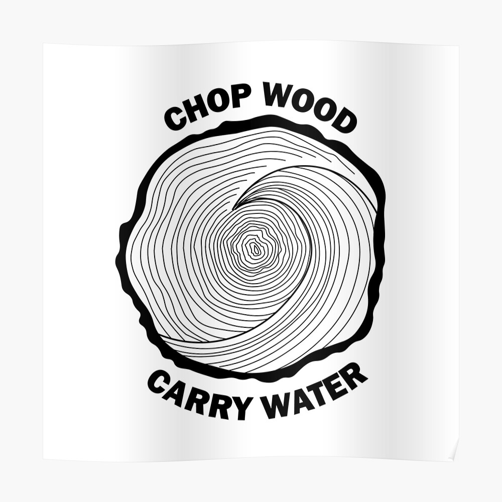 Share 76 chop wood carry water tattoo latest  incdgdbentre