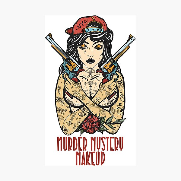 Item preview, Bailey Sarian - Lunes de misterio de maquillaje de asesinato designed and sold by TrueCrimeDesign.