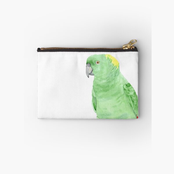 Item preview, Yellow-naped amazon watercolor parrot designed and sold by L'Atelier Oranjade.