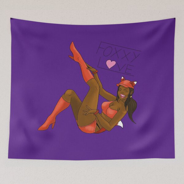 Item preview, Foxxy Love Pin Up Girl - Drawn Together designed and sold by pinkart666.
