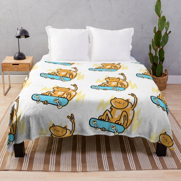 Item preview, Skate cat cat lover funny cat cool cat designed and sold by Tropical Blood.
