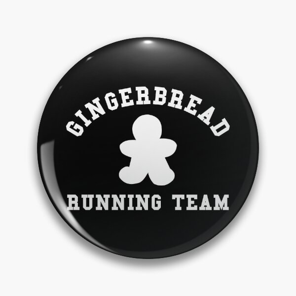 Item preview, Gingerbread Running Team - Funny Cute Gingerbread designed and sold by Seth's Tees.