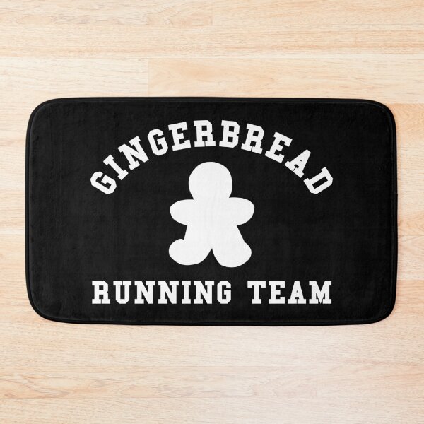 Item preview, Gingerbread Running Team - Funny Cute Gingerbread designed and sold by Seth's Tees.