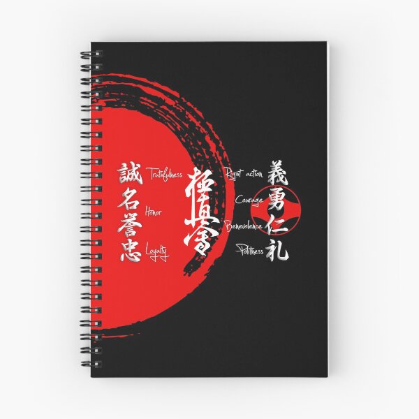 Item preview, Kyokushin Karate Bushido Values designed and sold by Zanshin-Art.