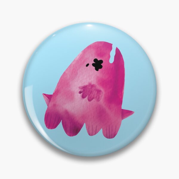 Item preview, Cute Pink and Purple Watercolor Mola Mola Sunfish designed and sold by TheRainbowRoom.