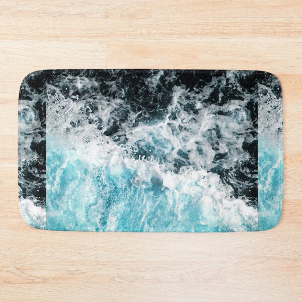 Item preview, Blue crashing waves photography designed and sold by KayahD.
