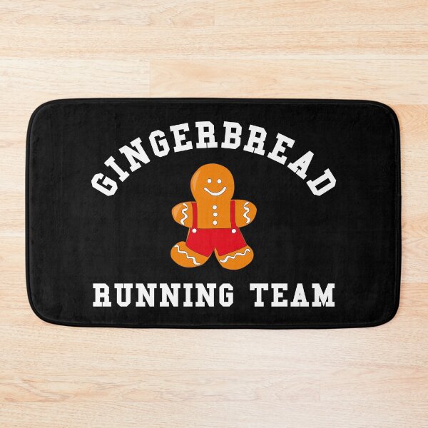 Item preview, Gingerbread Running Team - Funny Cute Gingerbread designed and sold by Seth's Tees.