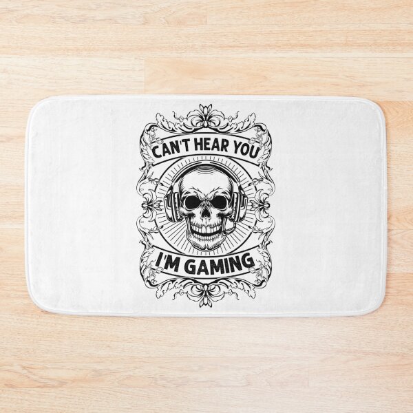 Item preview, Can't Hear You I'm Gaming Funny Vintage Retro Gamer Gift Headset designed and sold by HeroTee.