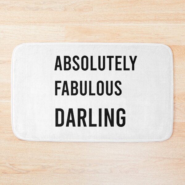 Item preview, White Absolutely Fabulous Darling designed and sold by DamaliePierre.