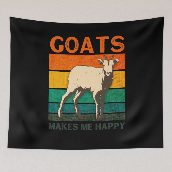 Item preview, Goats Make Me Happy Vintage designed and sold by BLake77777.