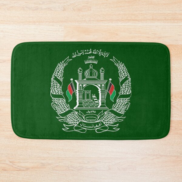 Item preview, National Emblem of Afghanistan, Country Coat of Arms and Emblems designed and sold by webdango.