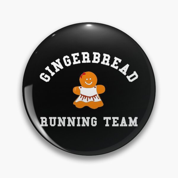 Item preview, Gingerbread Running Team - Funny Cute Gingerbread designed and sold by Seth's Tees.