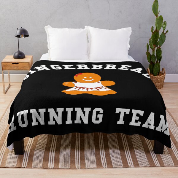 Item preview, Gingerbread Running Team - Funny Cute Gingerbread designed and sold by Seth's Tees.