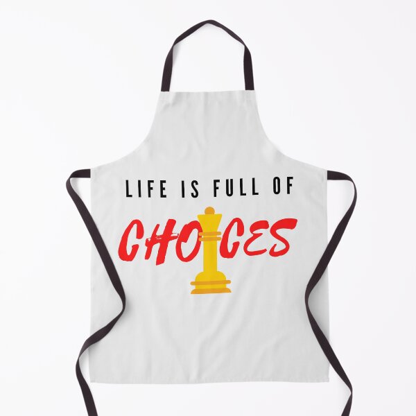 Item preview, Life is full of Important Choices Chess designed and sold by eucagarland.
