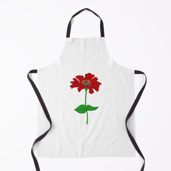 Item preview, Red Zinnia Blossom designed and sold by marieofroumania.