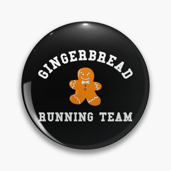 Item preview, Gingerbread Running Team - Funny Cute Gingerbread designed and sold by Seth's Tees.