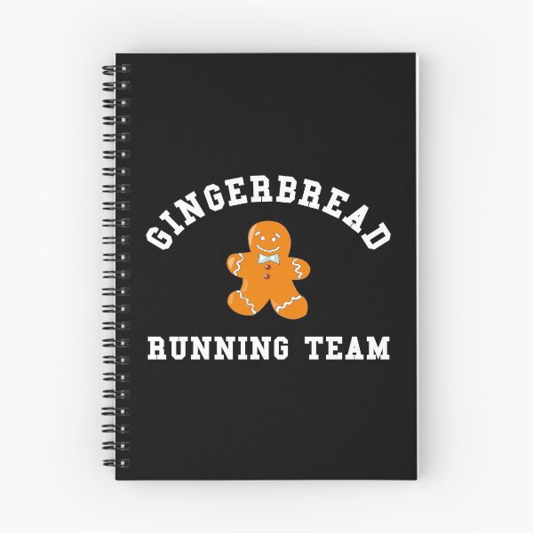 Item preview, Gingerbread Running Team - Funny Cute Gingerbread designed and sold by Seth's Tees.