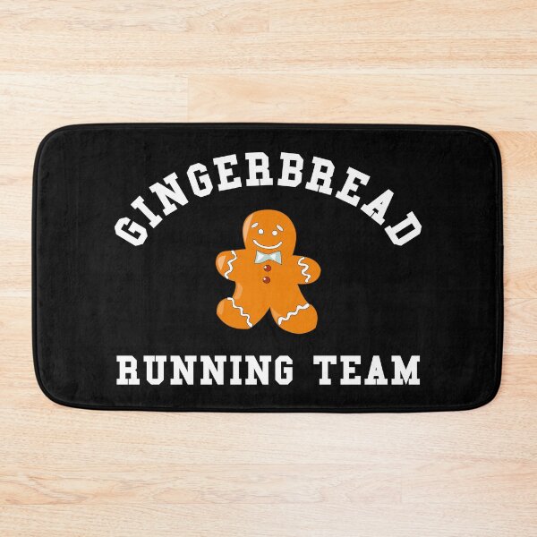 Item preview, Gingerbread Running Team - Funny Cute Gingerbread designed and sold by Seth's Tees.