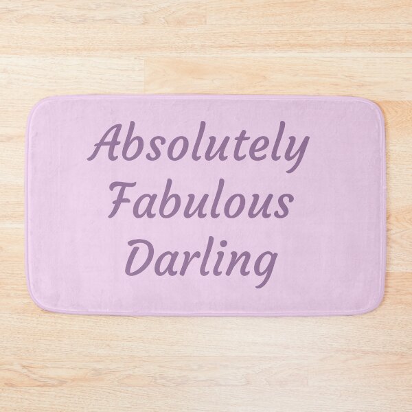 Item preview, Purple Classic Absolutely Fabulous Darling  designed and sold by MariamBj.